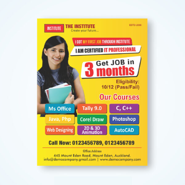 Flyer Multi Color